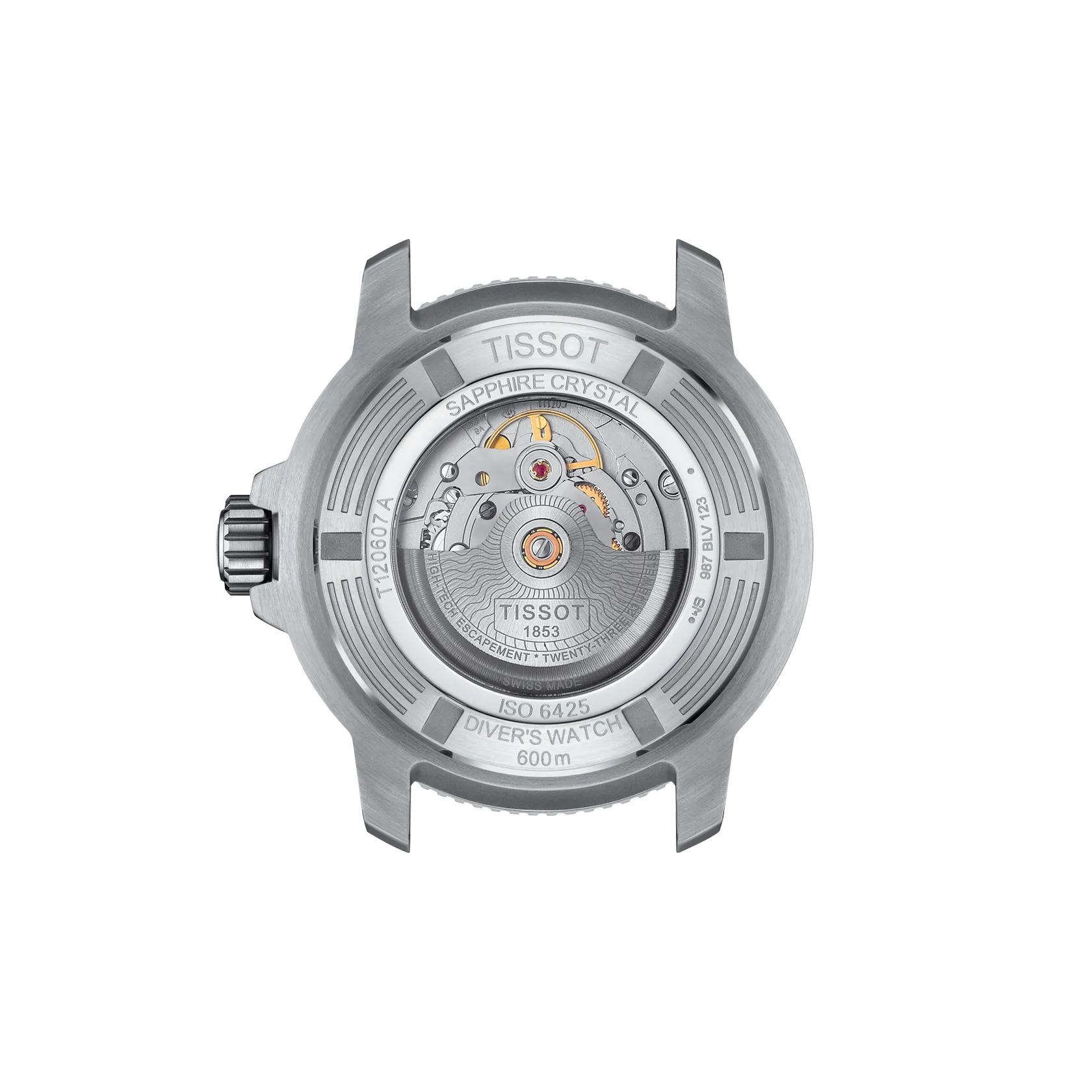 Tissot Seastar 2000 46mm T120.607.11.041.01 - vista posterior