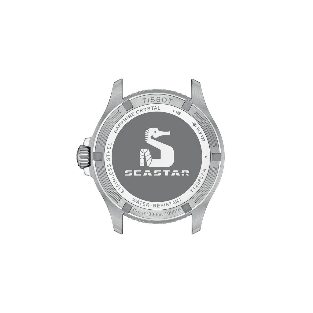 Tissot Seastar 1000 GMT 40mm T120.852.17.051.00 - vista posterior