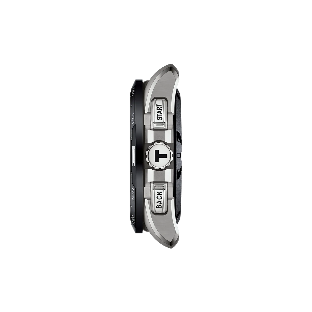 Reloj Tissot T-Touch Connect Solar T121.420.47.051.00 vista de perfil