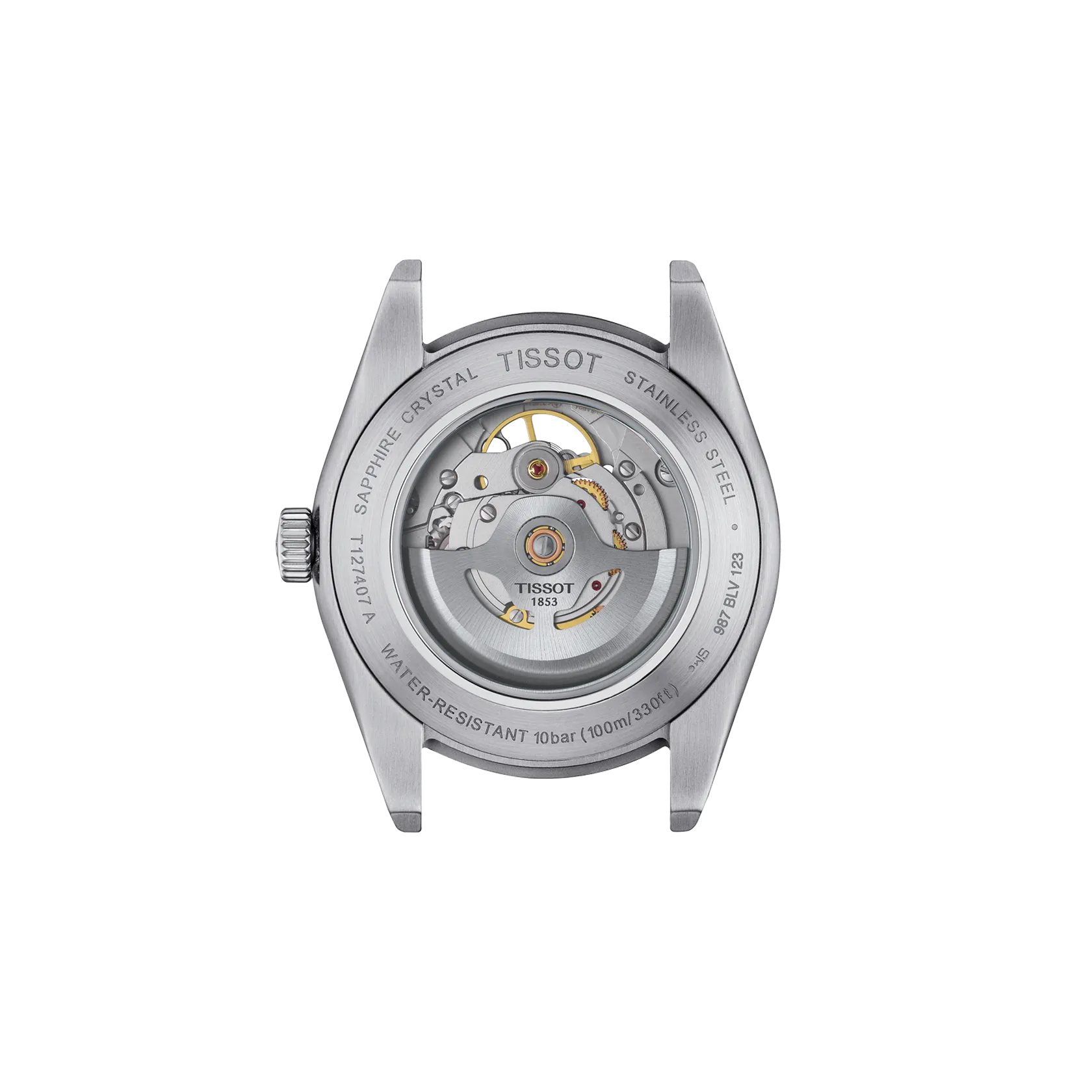 Tissot Gentleman T127.407.11.041.01 vista posterior