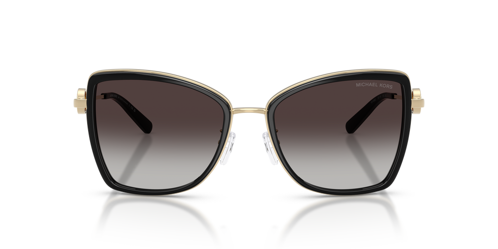 Gafas de Sol Michael Kors Corsica MK1067B Dorado Claro/Negro y Gris Oscuro Degradé