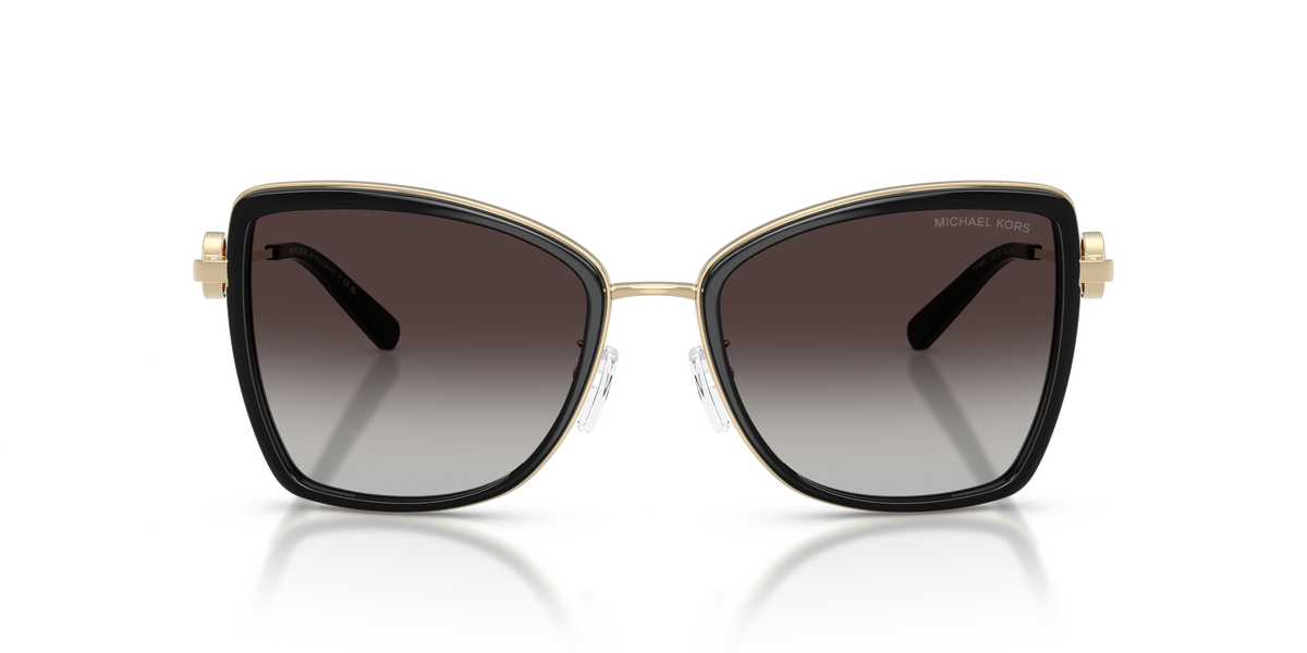 Gafas de Sol Michael Kors Corsica MK1067B Dorado Claro/Negro y Gris Oscuro Degradé