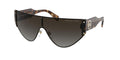 Gafas de Sol Michael Kors Park City MK1080 Dorado Claro y Gris Oscuro Degradé