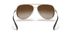 Gafas de Sol Michael Kors Chelsea Bright MK1101B Dorado Claro y Humo Degradé