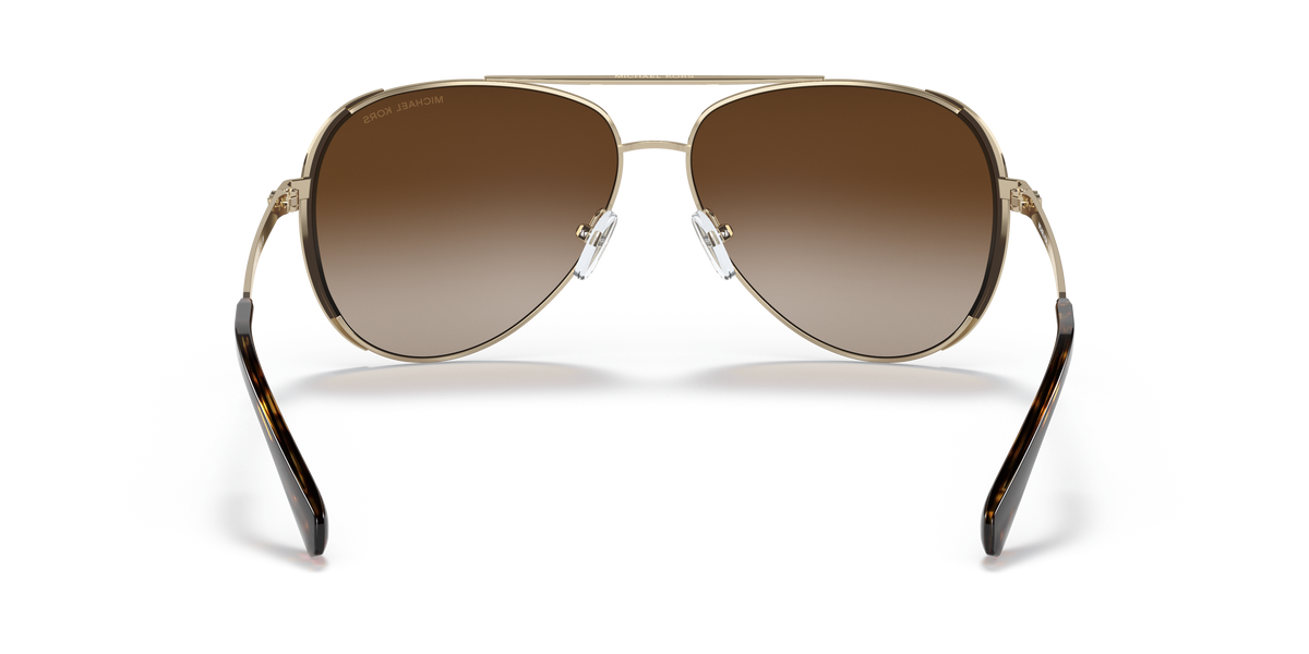 Gafas de Sol Michael Kors Chelsea Bright MK1101B Dorado Claro y Humo Degradé