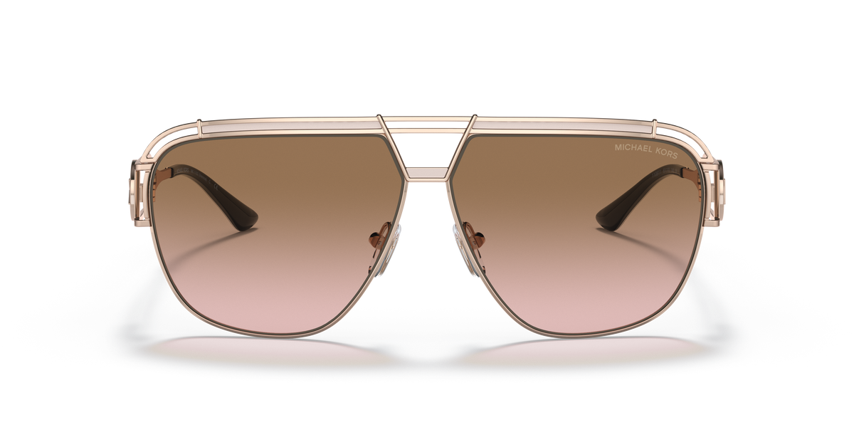 Gafas de Sol Michael Kors Vienna MK1102 Oro Rosa y Marrón y Rosa Degradé
