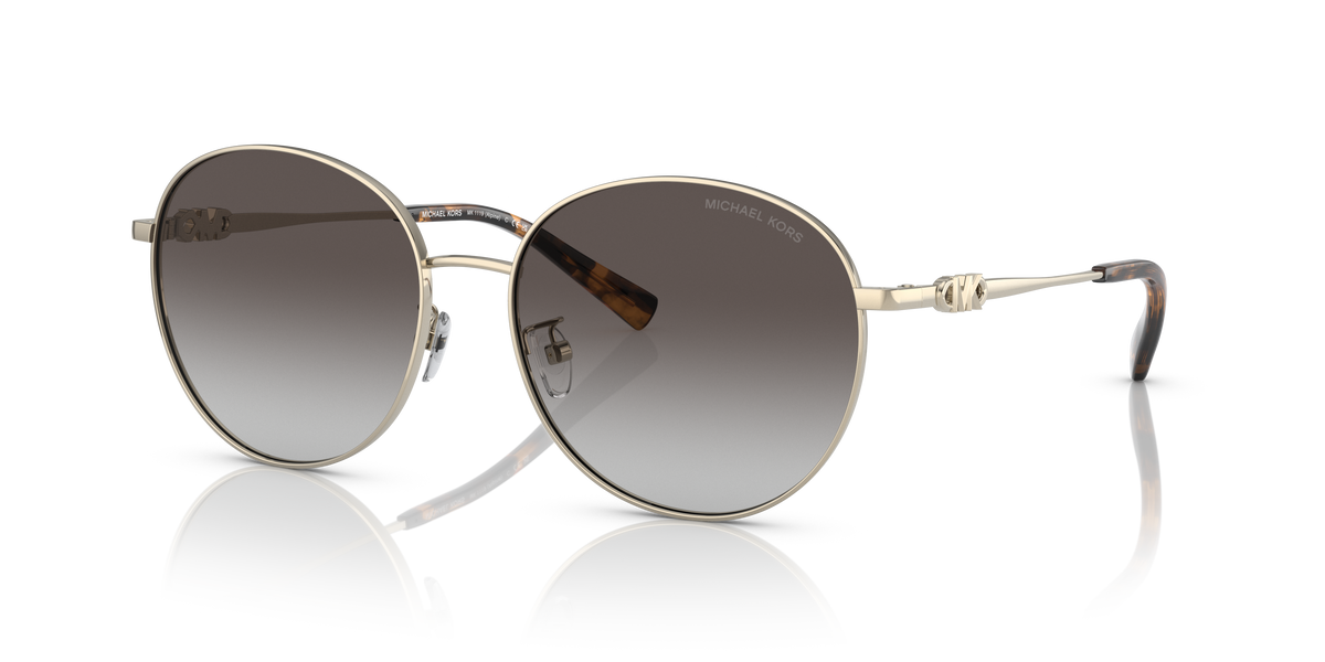 Gafas de Sol Michael Kors Alpine MK1119 Dorado Claro y Gris Oscuro Degradé