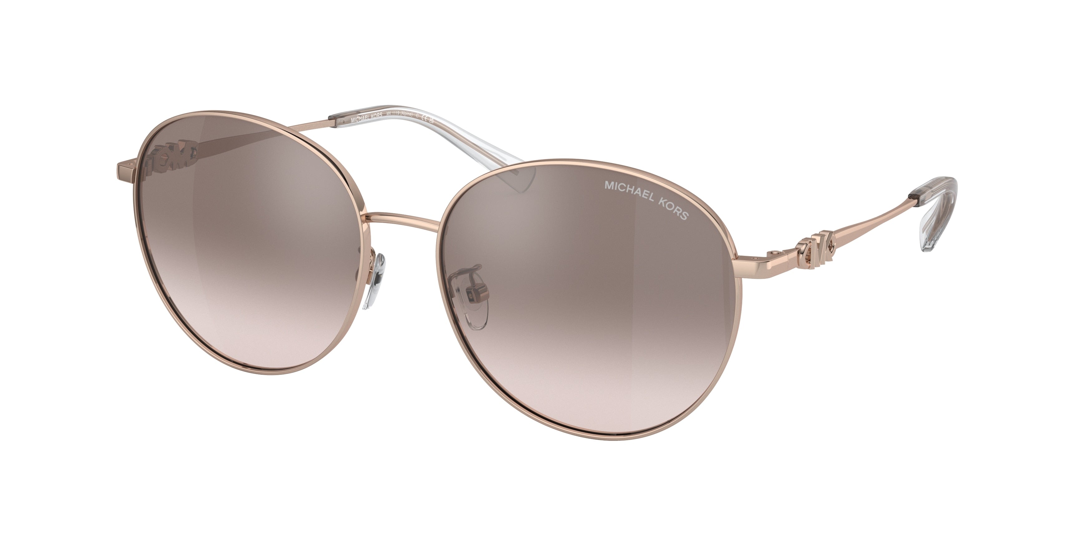 Gafas de Sol Michael Kors Alpine MK1119 Oro Rosa y Silver Flash Pink Gradient