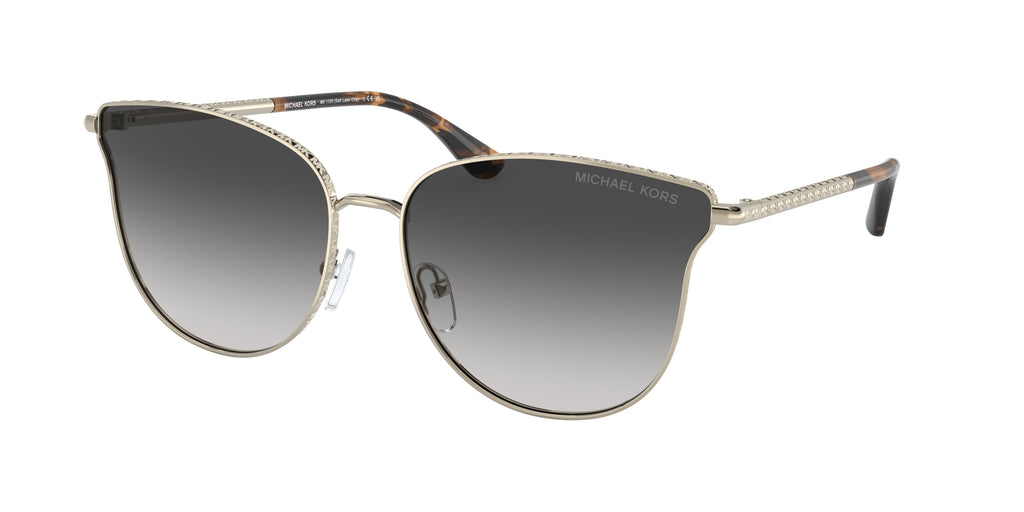 Gafas de Sol Michael Kors Salt Lake City MK1120 Dorado Claro y Gris Oscuro Degradé