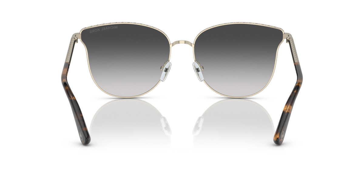 Gafas de Sol Michael Kors Salt Lake City MK1120 Dorado Claro y Gris Oscuro Degradé