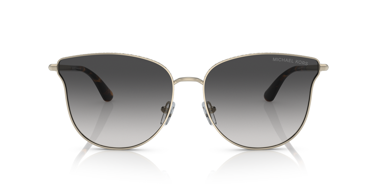 Gafas de Sol Michael Kors Salt Lake City MK1120 Dorado Claro y Gris Oscuro Degradé