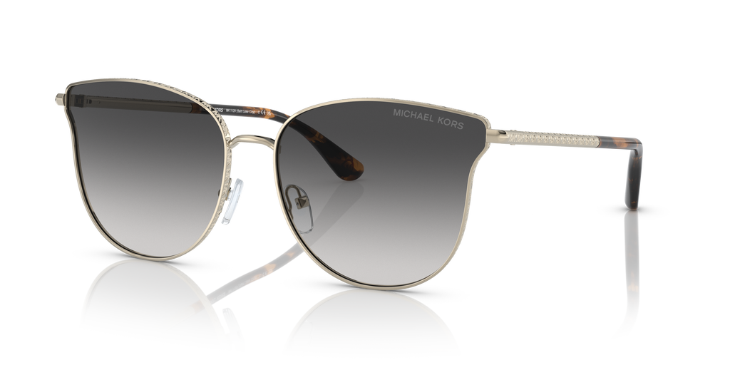 Gafas de Sol Michael Kors Salt Lake City MK1120 Dorado Claro y Gris Oscuro Degradé