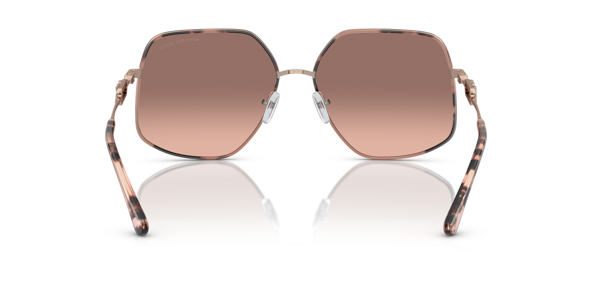 Gafas de Sol Michael Kors Empire Butterfly MK1127J Oro Rosa/Carey Rosa y Marrón y Rosa Degradé