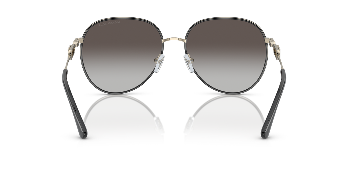 Gafas de Sol Michael Kors Empire MK1128J Dorado Claro/Negro y Gris Oscuro Degradé