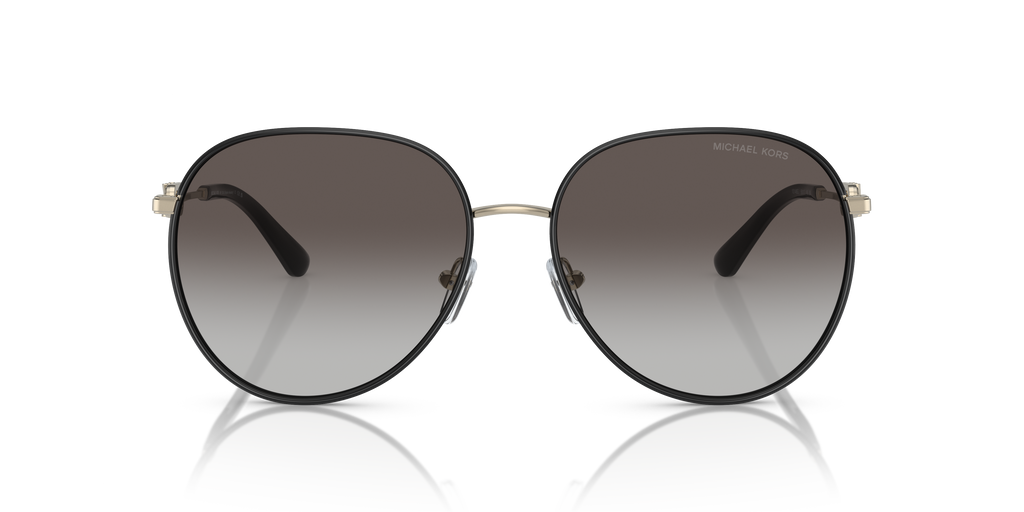 Gafas de Sol Michael Kors Empire MK1128J Dorado Claro/Negro y Gris Oscuro Degradé