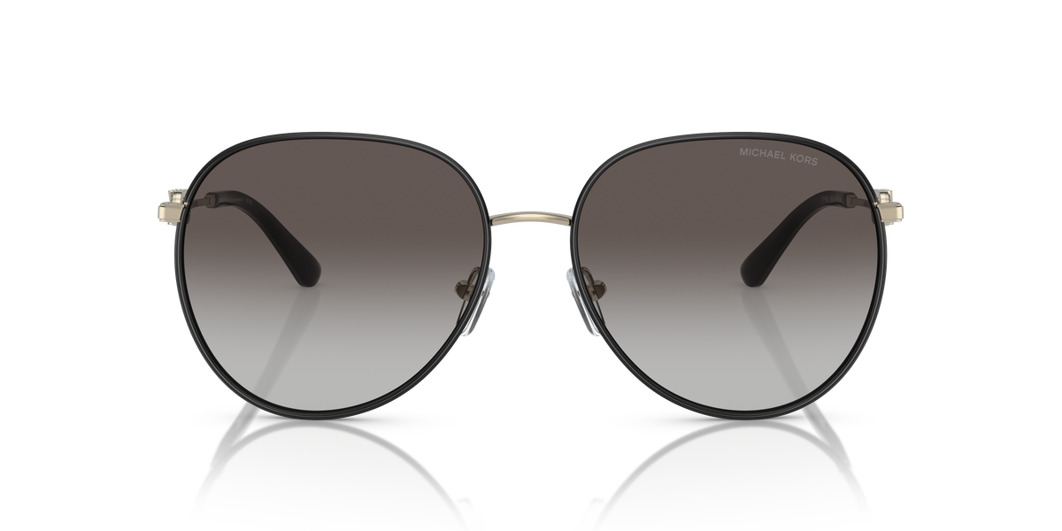 Gafas de Sol Michael Kors Empire MK1128J Dorado Claro/Negro y Gris Oscuro Degradé