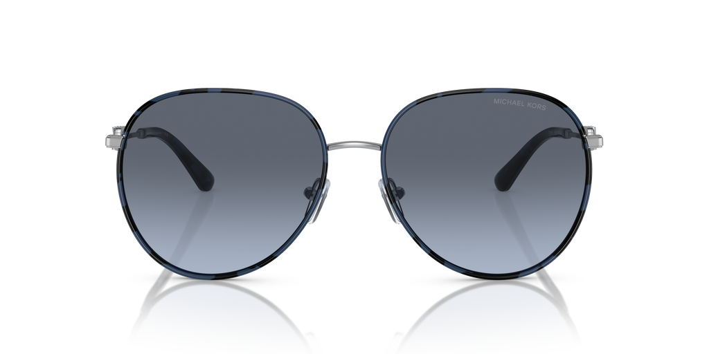 Gafas de Sol Michael Kors Empire MK1128J Silver/Blue Tortoise y Azul Marino Degradé