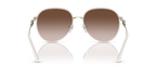 Gafas de Sol Michael Kors Empire MK1128J Dorado Claro/Blanco y Marrón Degradé