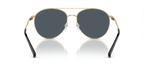 Gafas de Sol Michael Kors Arches MK1138 Dorado Claro y Gris Oscuro Sólido