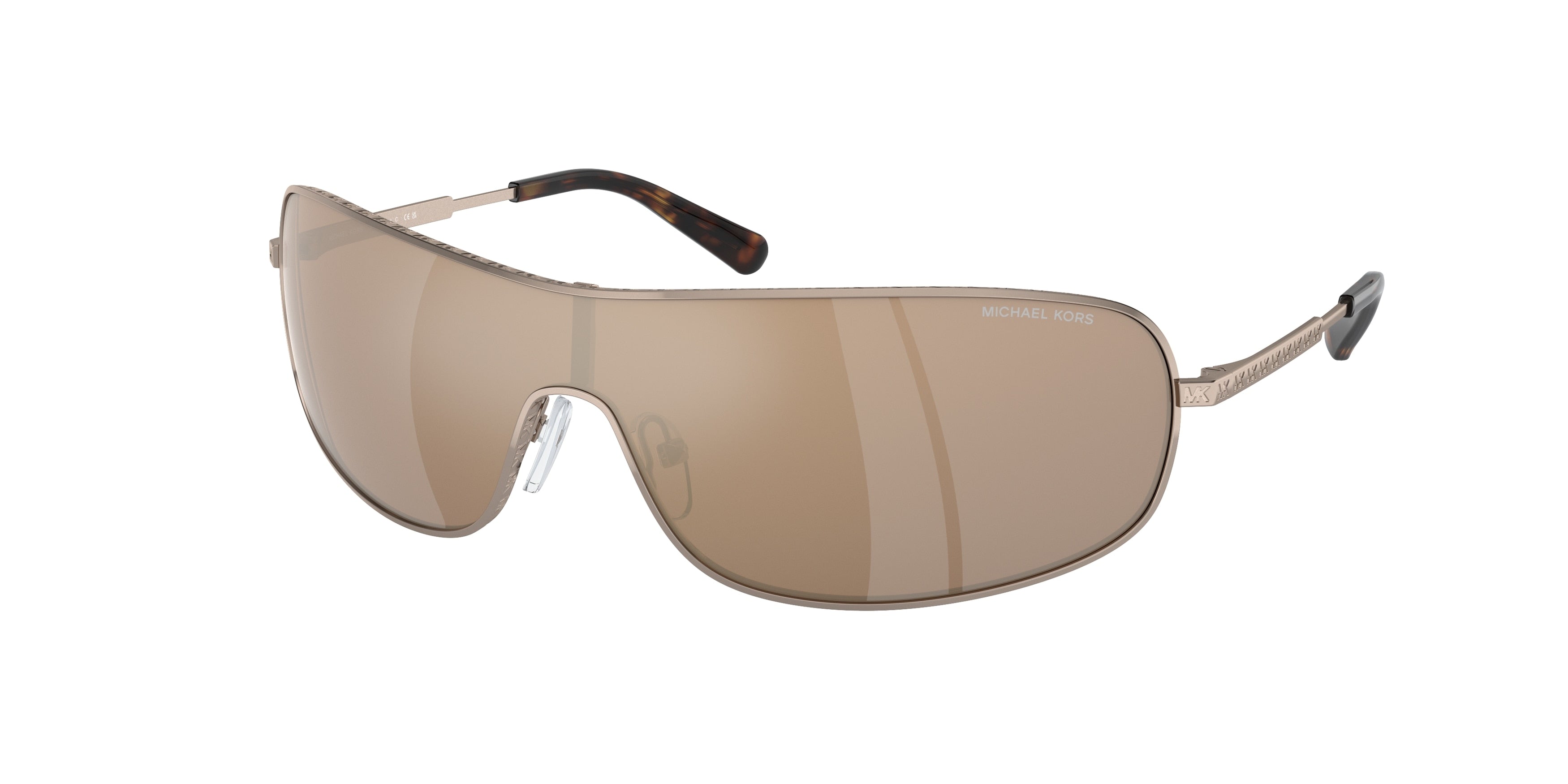 Gafas de Sol Michael Kors Aix MK1139 Visón y Dorado Espejado