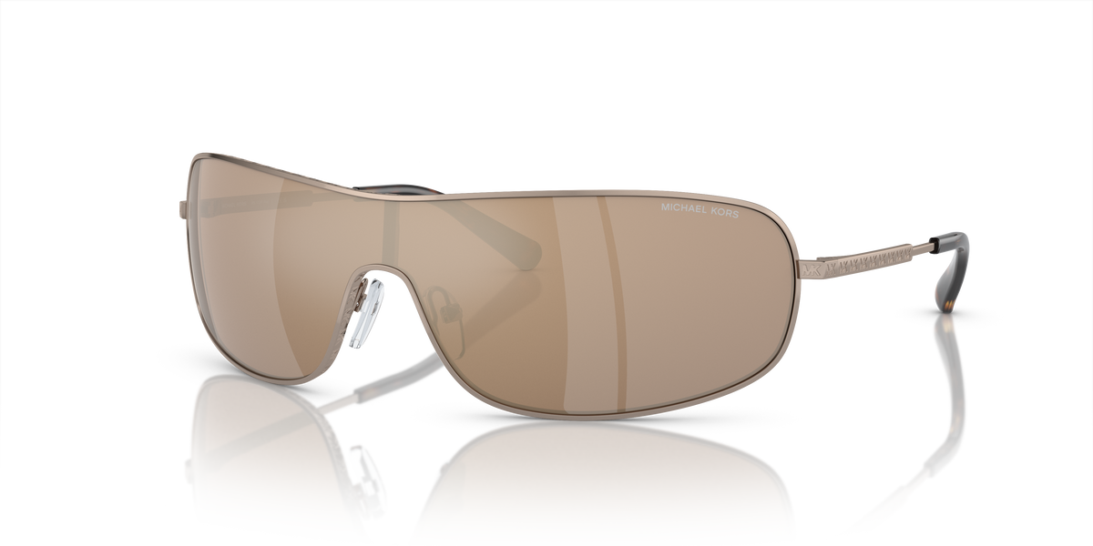 Gafas de Sol Michael Kors Aix MK1139 Visón y Dorado Espejado