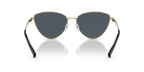 Gafas de Sol Michael Kors Cortez MK1140 Dorado Claro y Gris Oscuro Sólido