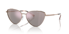 Gafas de Sol Michael Kors Cortez MK1140 Oro Rosa y Oro Rosa Espejado