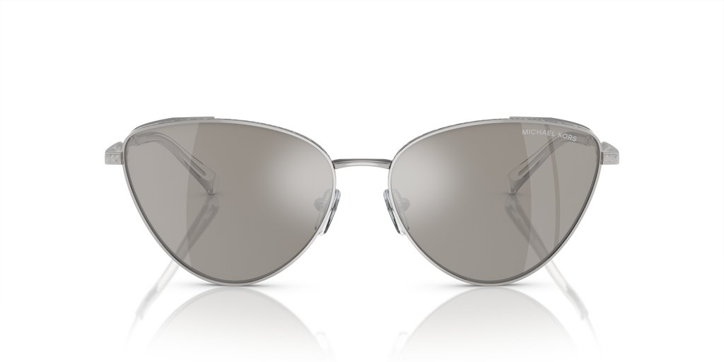 Gafas de Sol Michael Kors Cortez MK1140 Plateado y Plateado Espejado