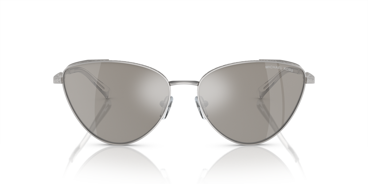 Gafas de Sol Michael Kors Cortez MK1140 Plateado y Plateado Espejado