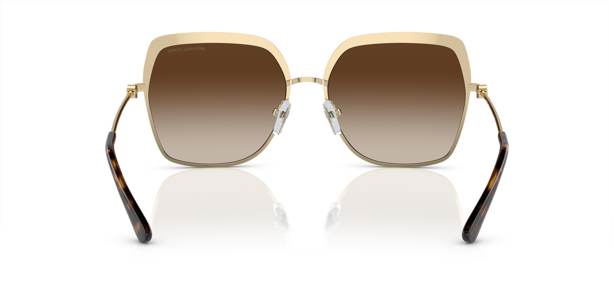 Gafas de Sol Michael Kors Greenpoint MK1141 Dorado Claro y Marrón Degradé