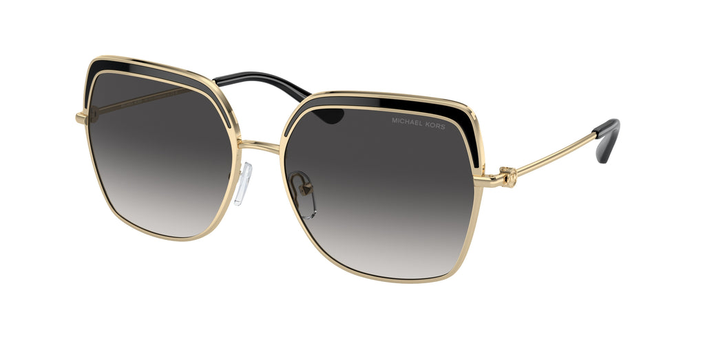 Gafas de Sol Michael Kors Greenpoint MK1141 Dorado Claro y Gris Degradé (10148G)