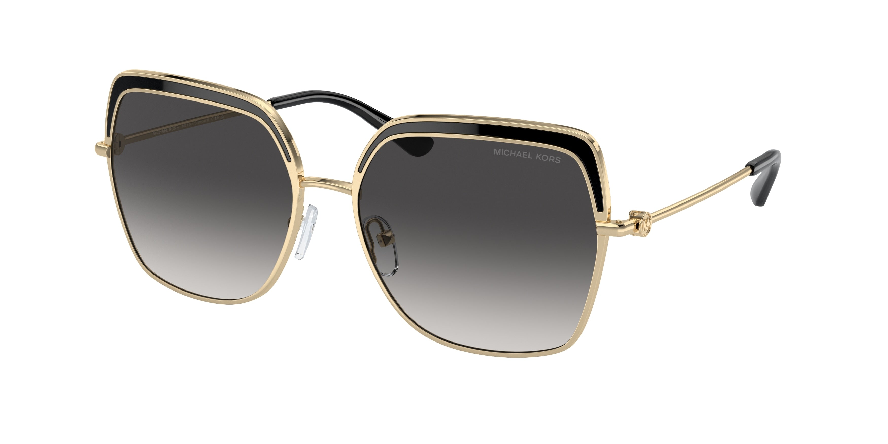 Gafas de Sol Michael Kors Greenpoint MK1141 Dorado Claro y Gris Degradé (10148G)