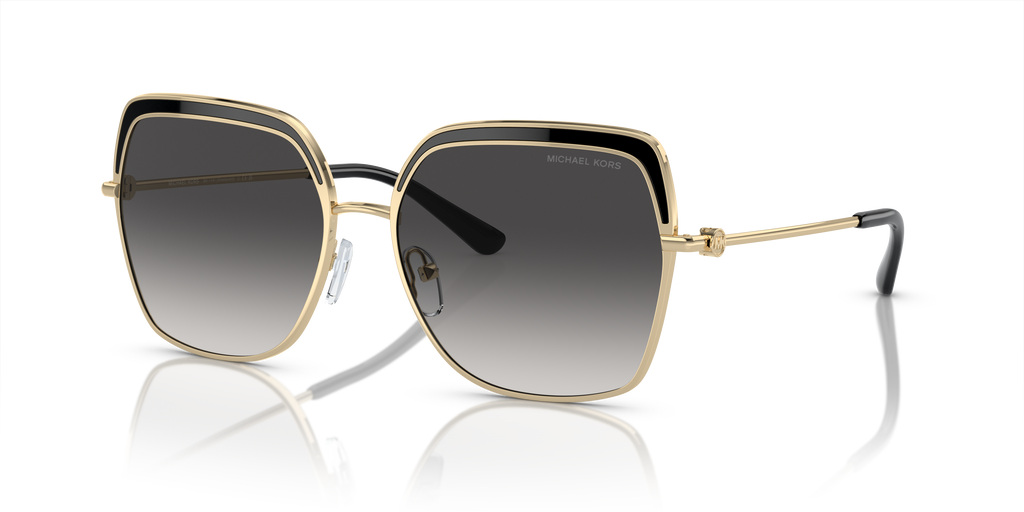 Gafas de Sol Michael Kors Greenpoint MK1141 Dorado Claro y Gris Degradé (10148G)