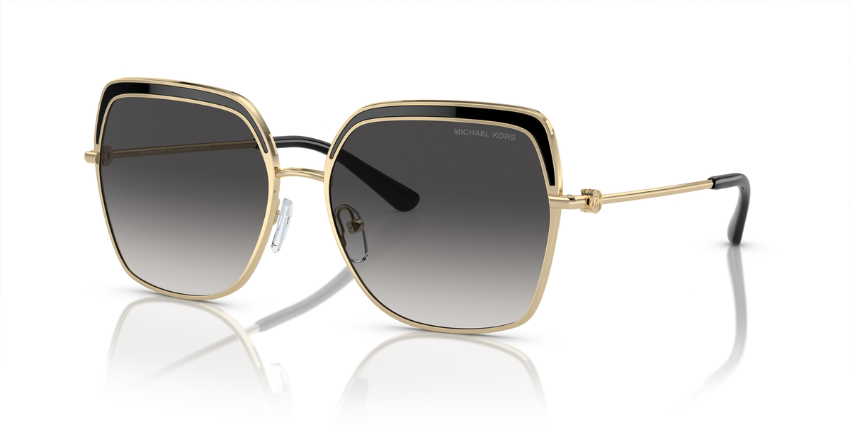 Gafas de Sol Michael Kors Greenpoint MK1141 Dorado Claro y Gris Degradé (10148G)