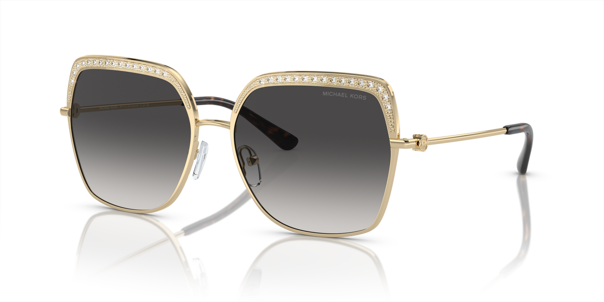 Gafas de Sol Michael Kors Greenpoint MK1141 Dorado Claro y Gris Degradé (10188G)