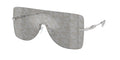 Gafas de Sol Michael Kors London MK1148 MK Logo Gold Silver Mirror y MK Logo Gold Silver