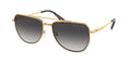 Gafas de Sol Michael Kors Whistler MK1155 Oro amarillo brillante y Gris Claro Degradé