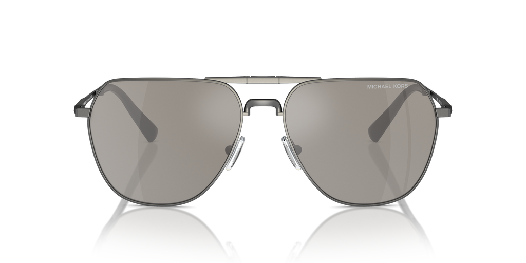 Gafas de Sol Michael Kors Keswick MK1156 Gris Plomo Brillante y Plateado Espejado