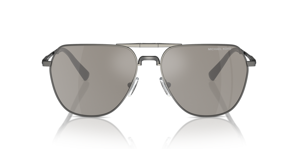 Gafas de Sol Michael Kors Keswick MK1156 Gris Plomo Brillante y Plateado Espejado