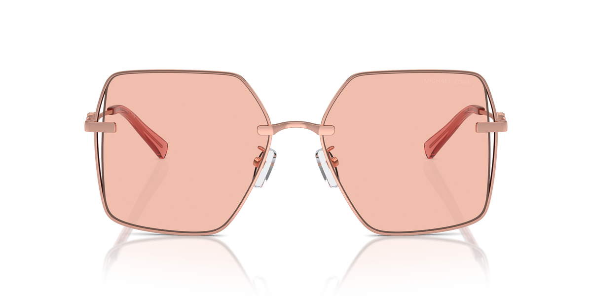 Gafas de Sol Michael Kors Sanya MK1157D Oro Rosa Brillante y Rosáceo Sólido