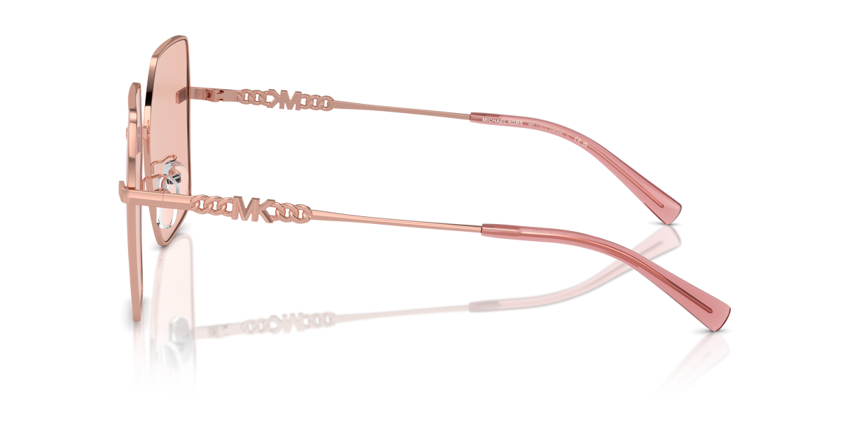 Gafas de Sol Michael Kors Sanya MK1157D Oro Rosa Brillante y Rosáceo Sólido