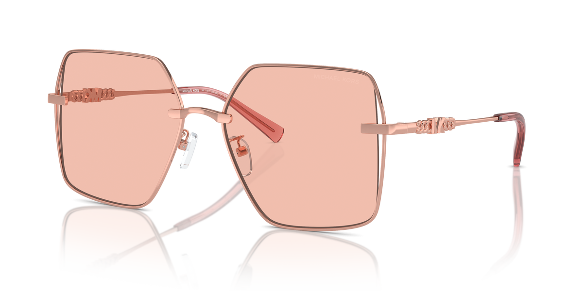 Gafas de Sol Michael Kors Sanya MK1157D Oro Rosa Brillante y Rosáceo Sólido