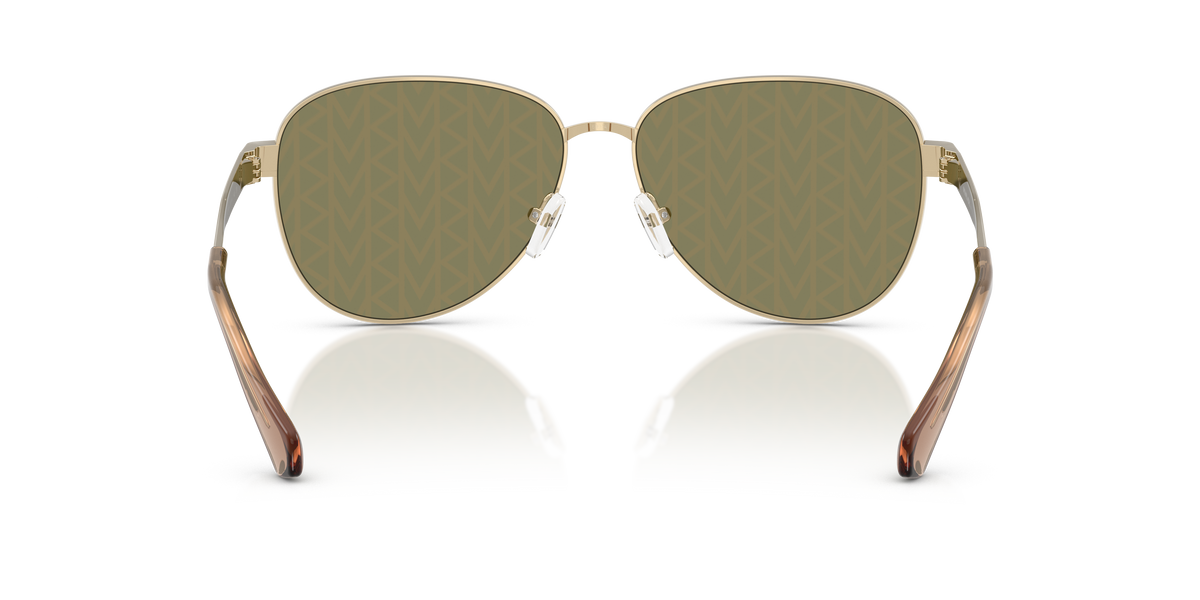 Gafas de Sol Michael Kors Biarritz MK1160 Dorado Claro y Marrón Oscuro