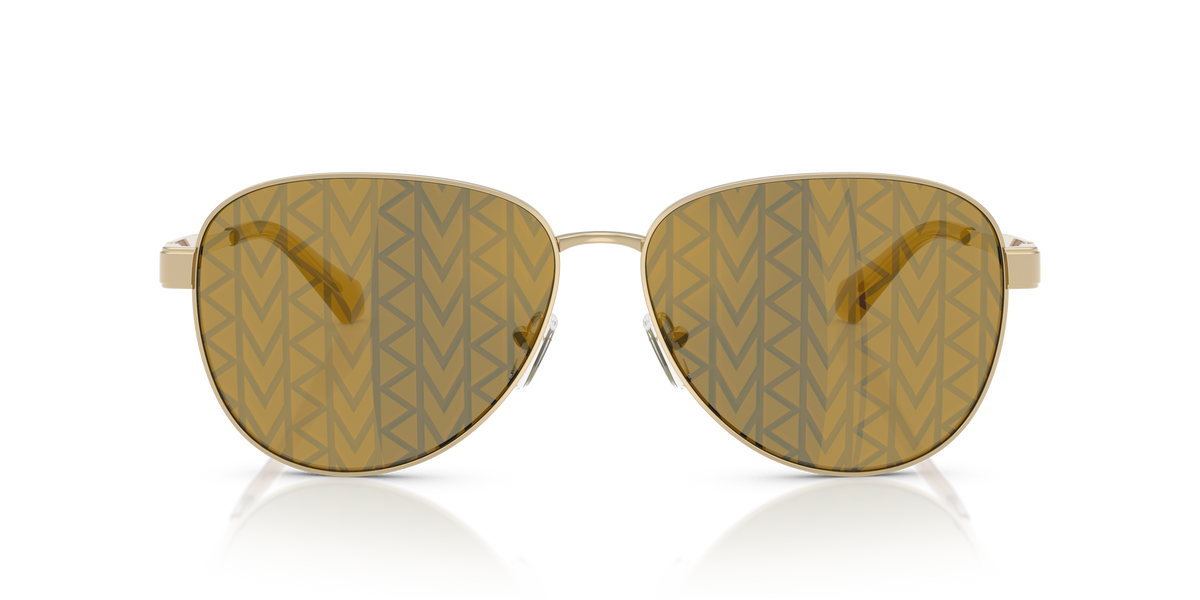 Gafas de Sol Michael Kors Biarritz MK1160 Dorado Claro y Marrón Oscuro