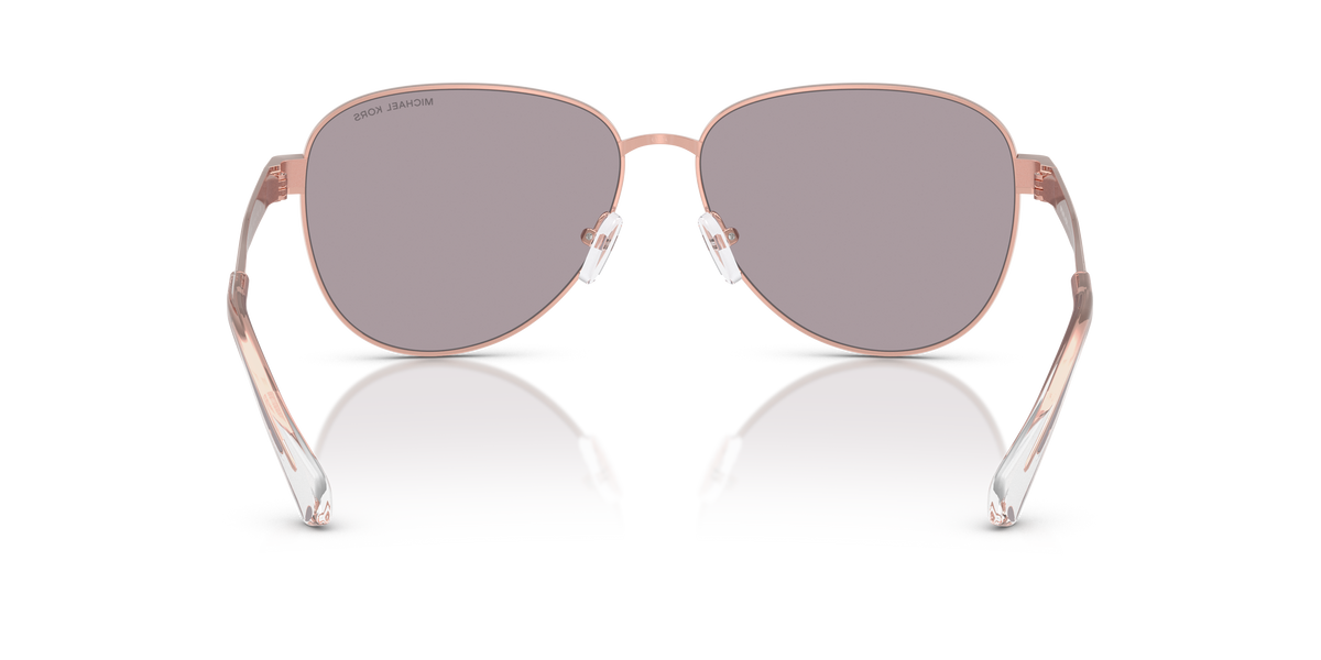Gafas de Sol Michael Kors Biarritz MK1160 Oro Rosa y Oro Rosa Espejado