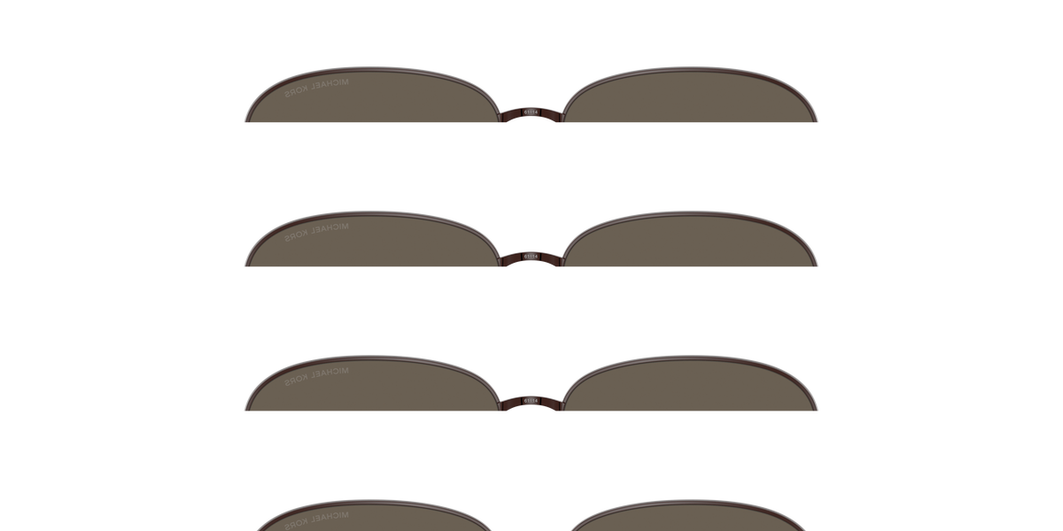Gafas de Sol Michael Kors Biarritz MK1160 Chocolate brillante y Chocolate Solid
