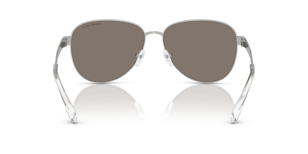 Gafas de Sol Michael Kors Biarritz MK1160 Plateado y Plateado Espejado