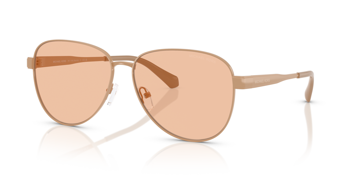 Gafas de Sol Michael Kors Biarritz MK1160 Camello y Camello sólido