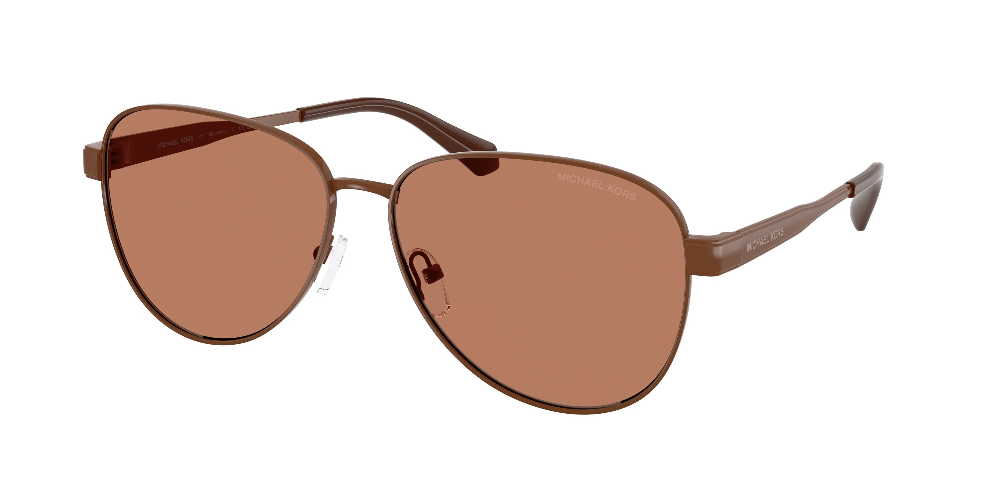 Gafas de Sol Michael Kors Biarritz MK1160 Nuez moscada y Nuez moscada sólido