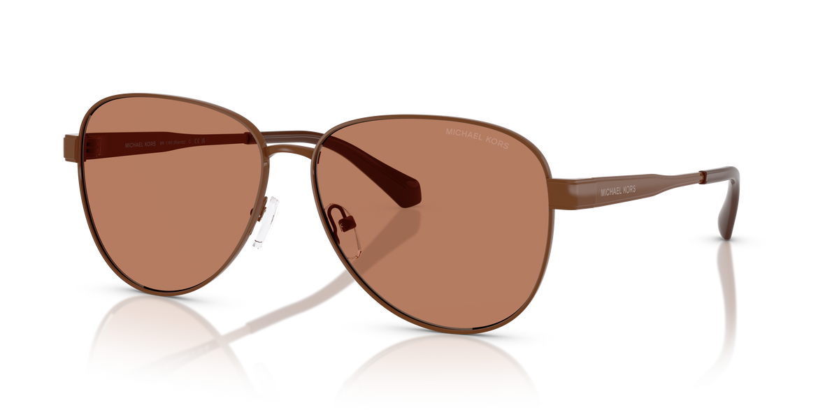 Gafas de Sol Michael Kors Biarritz MK1160 Nuez moscada y Nuez moscada sólido